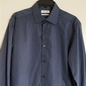 Men's Calvin Klein Striped Dress Shirt
